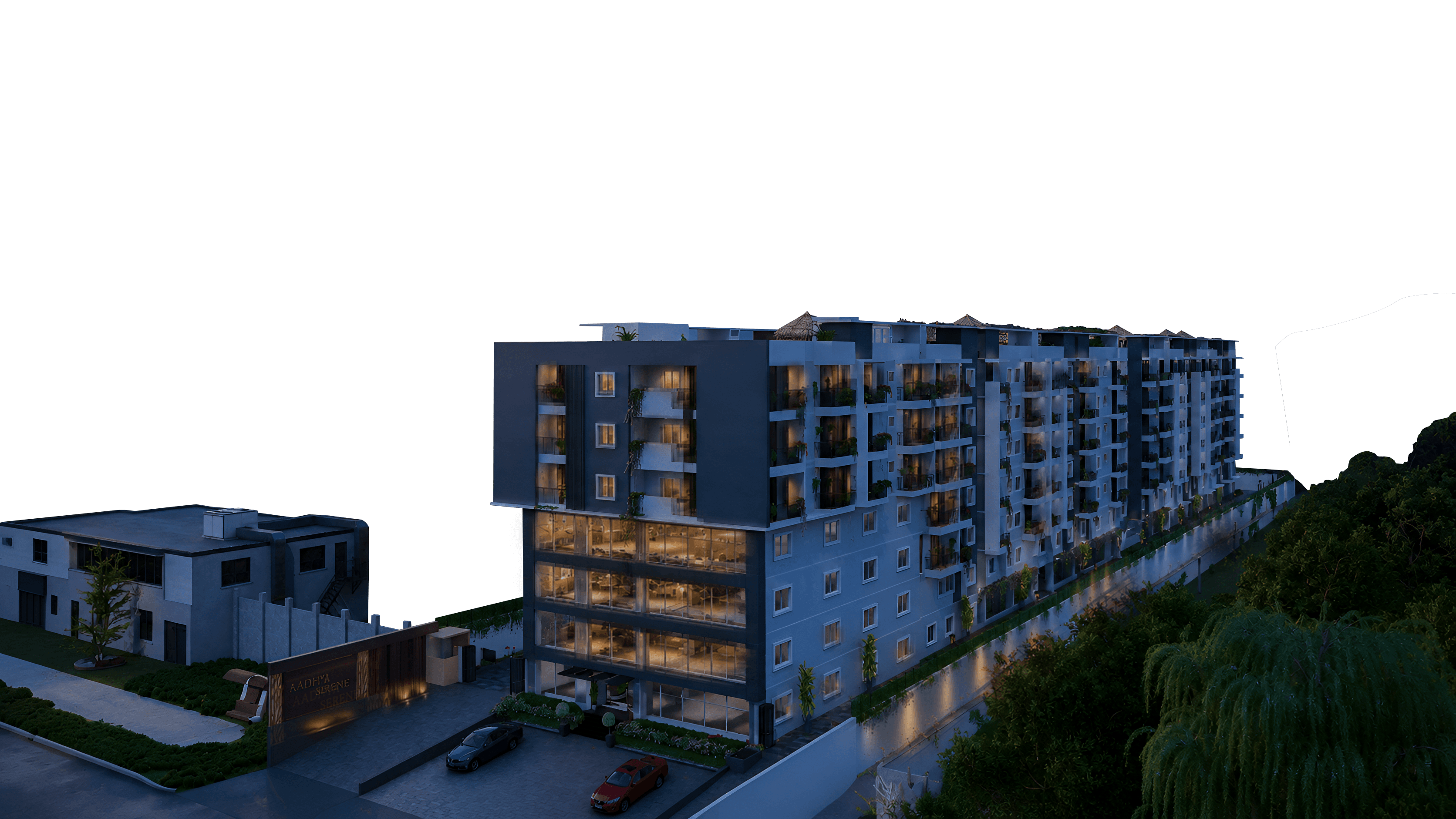 Night Foreground Image Abhgina Constructions